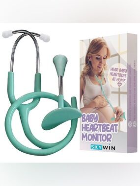 New SKYWIN FETOSCOPE FOR EARLY HEARTBEAT DETECTION AT HOME (GREEN)